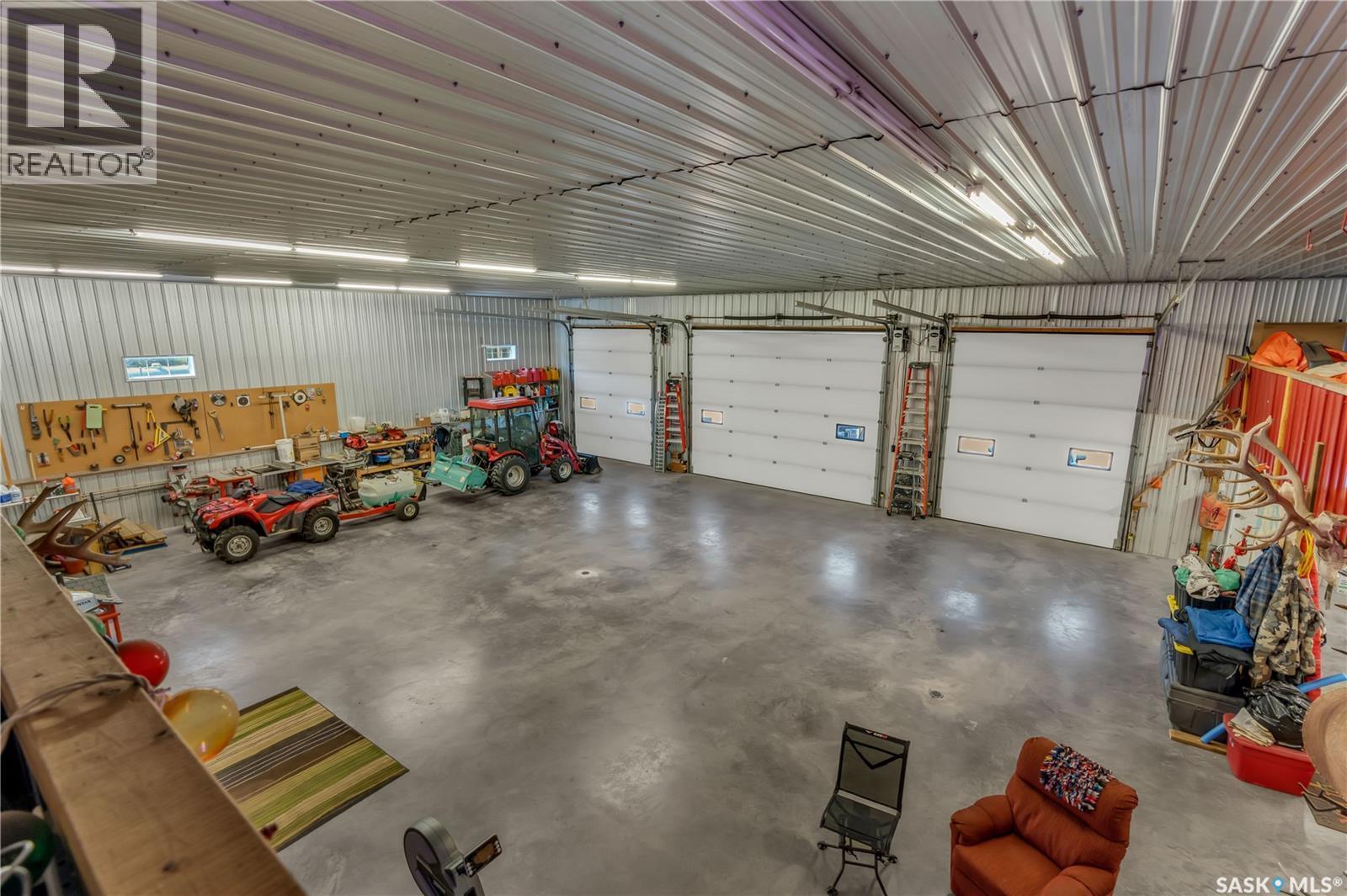 Barndominium At Turtle River, Turtle River Rm No. 469, SK - Indoor Photo Showing Garage