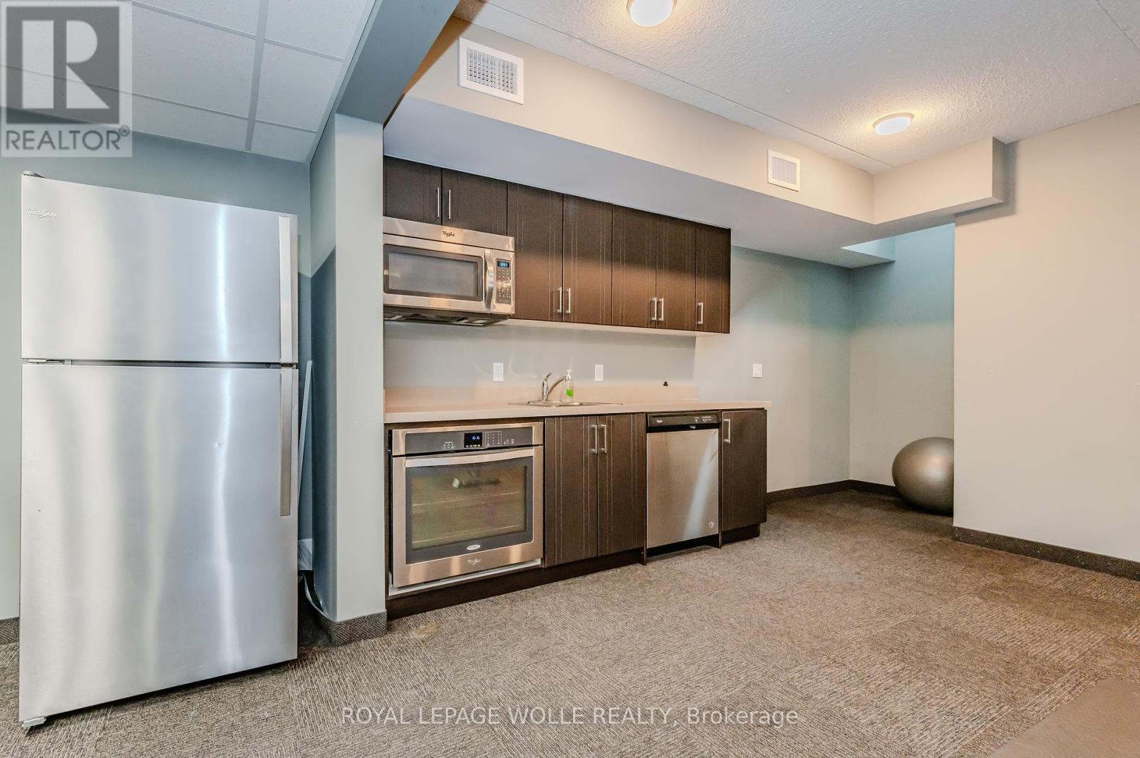 207 - 321 Spruce Street S, Waterloo, ON - Indoor Photo Showing Kitchen