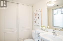 spacious powder room -