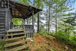 1 of 4 sleeping cabins -