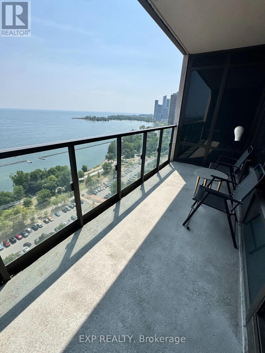 2607 - 1928 Lakeshore Boulevard W, Toronto, ON - Outdoor With Body Of Water With Balcony With View With Exterior