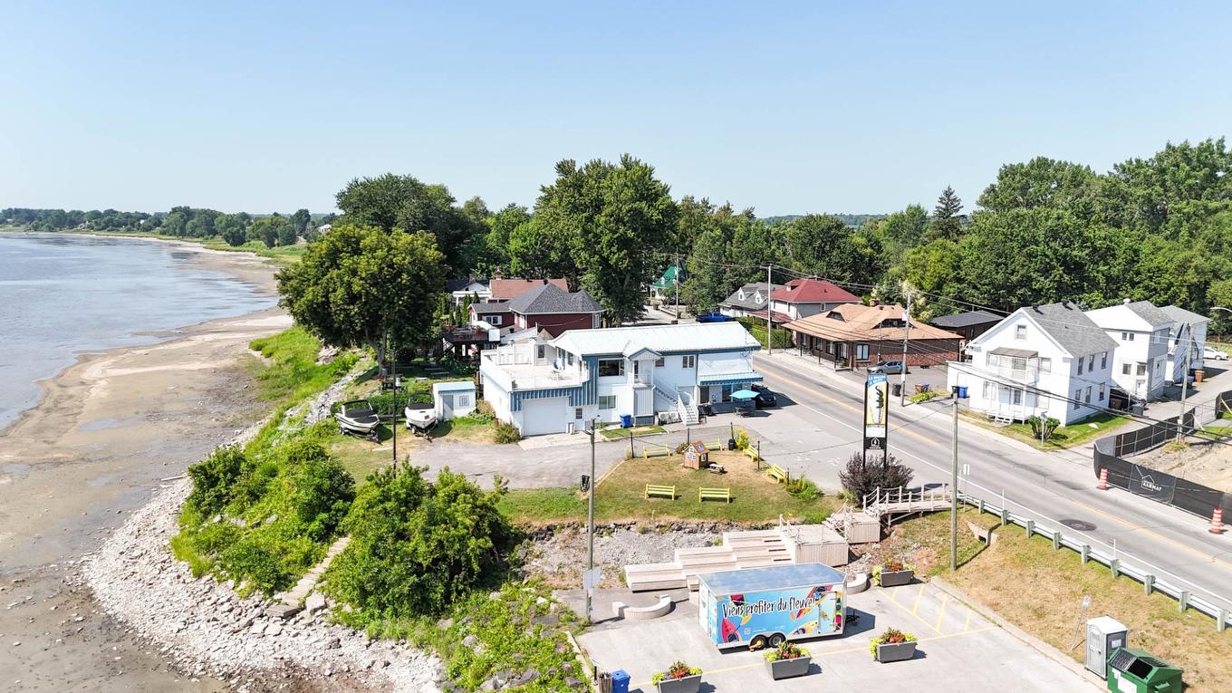 Aerial photo - 1058 - 1060 Rue Notre-Dame, Saint-Sulpice, QC - Outdoor With Body Of Water With View