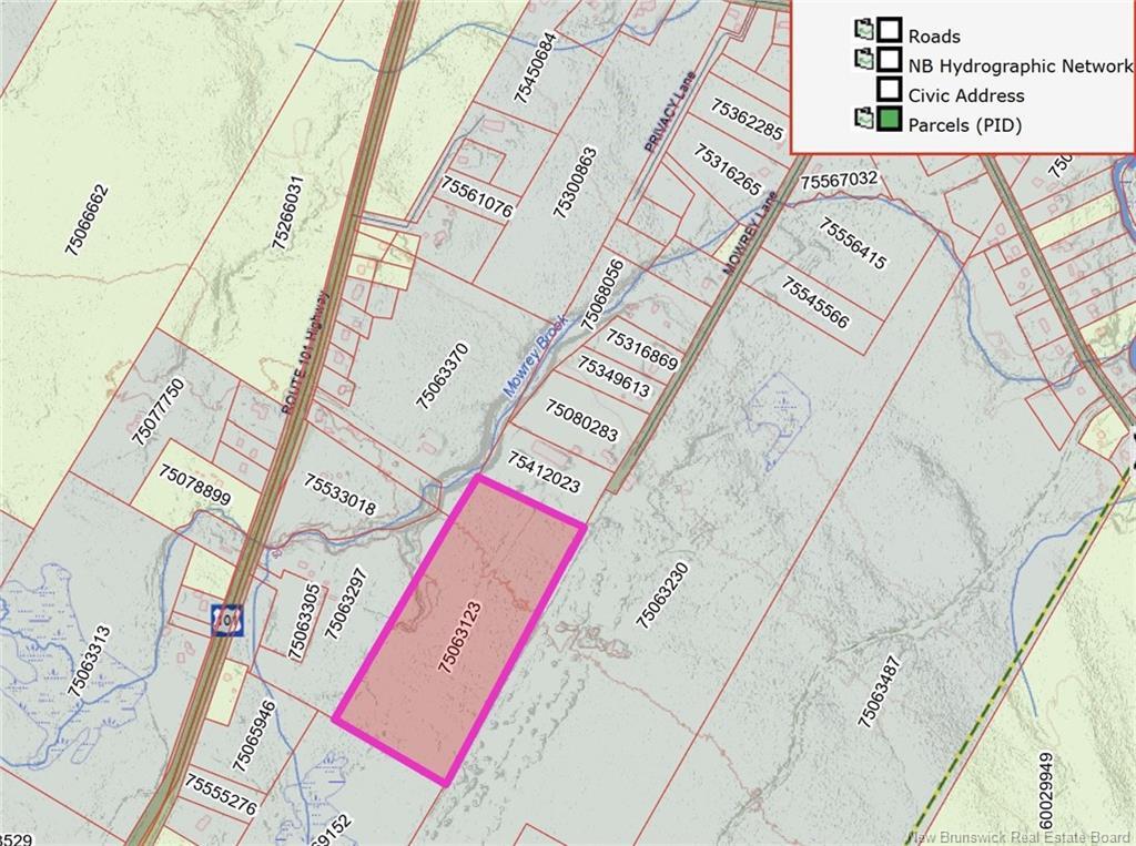 Lot Noble Rd, Nasonworth, NB