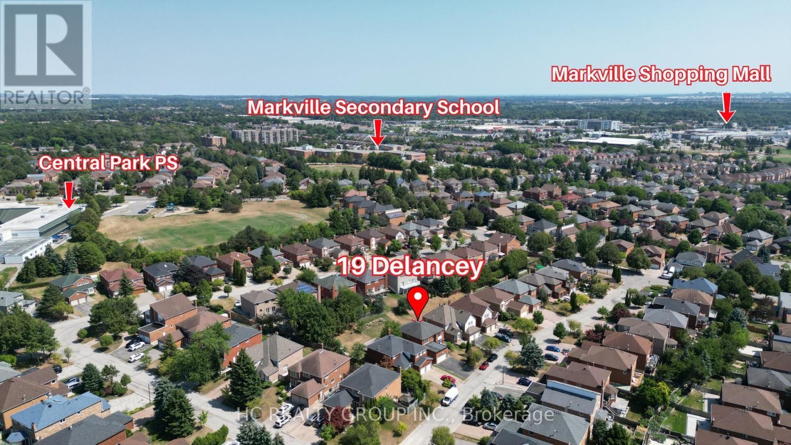 19 Delancey Crescent, Markham, ON - Outdoor With View