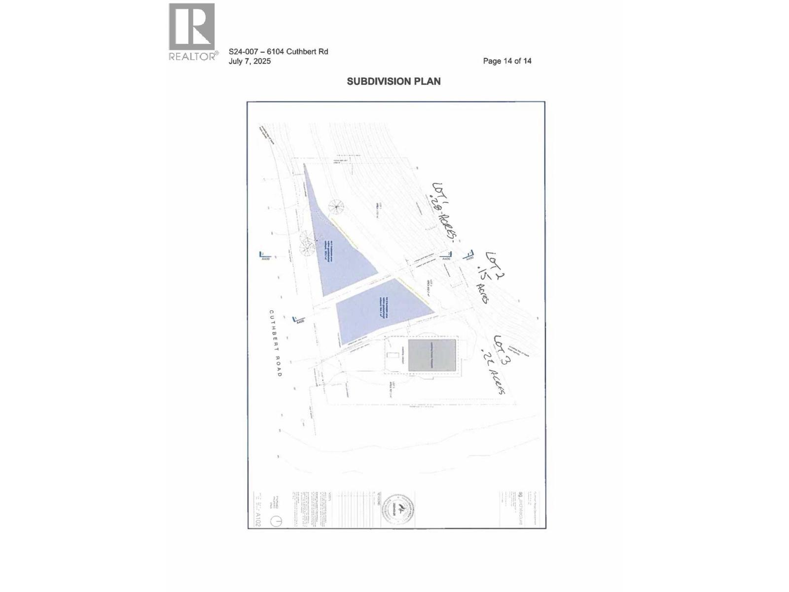 Cuthbert Road Lot# Lot 1, Summerland, BC