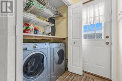 easy access laundry area -