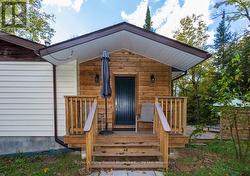 Convenient back door entry -