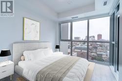 Bedroom with virtual staging -