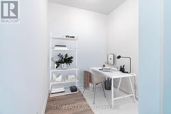 Den with virtual staging -