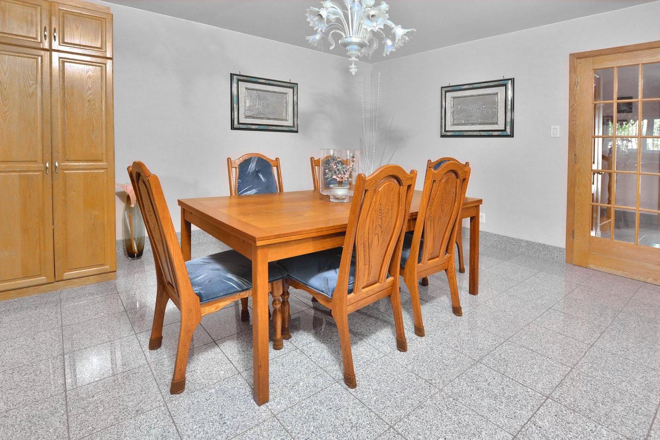 Coin-repas - 209 55E Avenue, Montréal (Lachine), QC - Indoor Photo Showing Dining Room