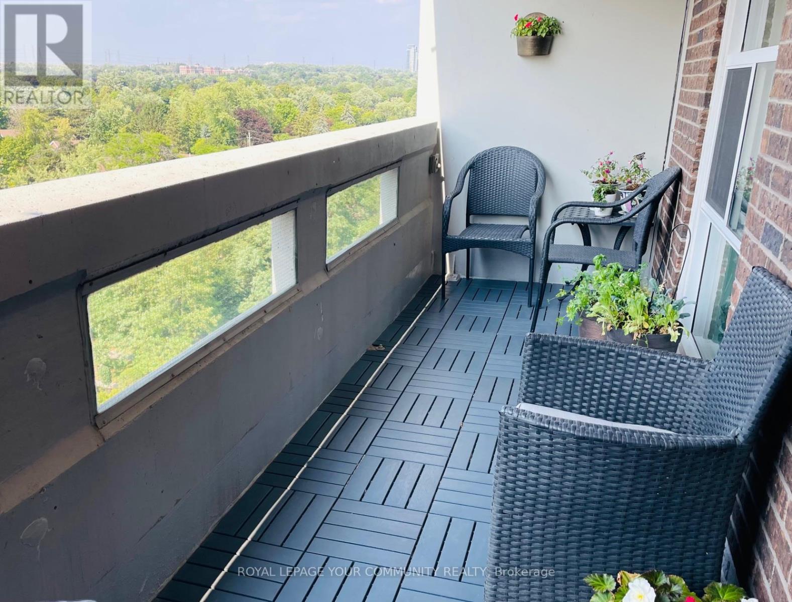 1004 - 50 Inverlochy Boulevard, Markham, ON - Outdoor With Balcony With Exterior