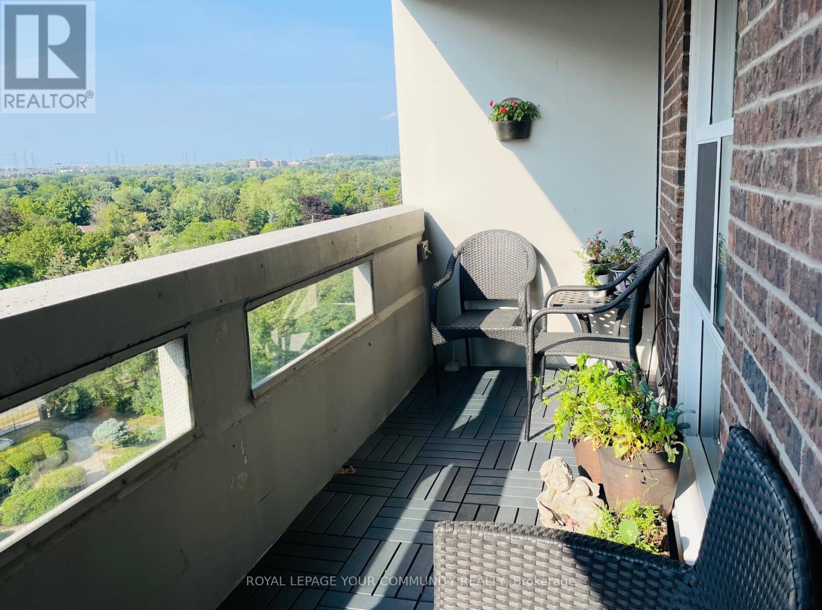 1004 - 50 Inverlochy Boulevard, Markham, ON - Outdoor With Balcony