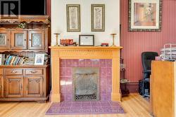 FIREPLACE IN RECEPTION -