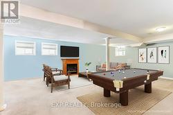 Family/Recreation Room with Gas Fireplace VS -