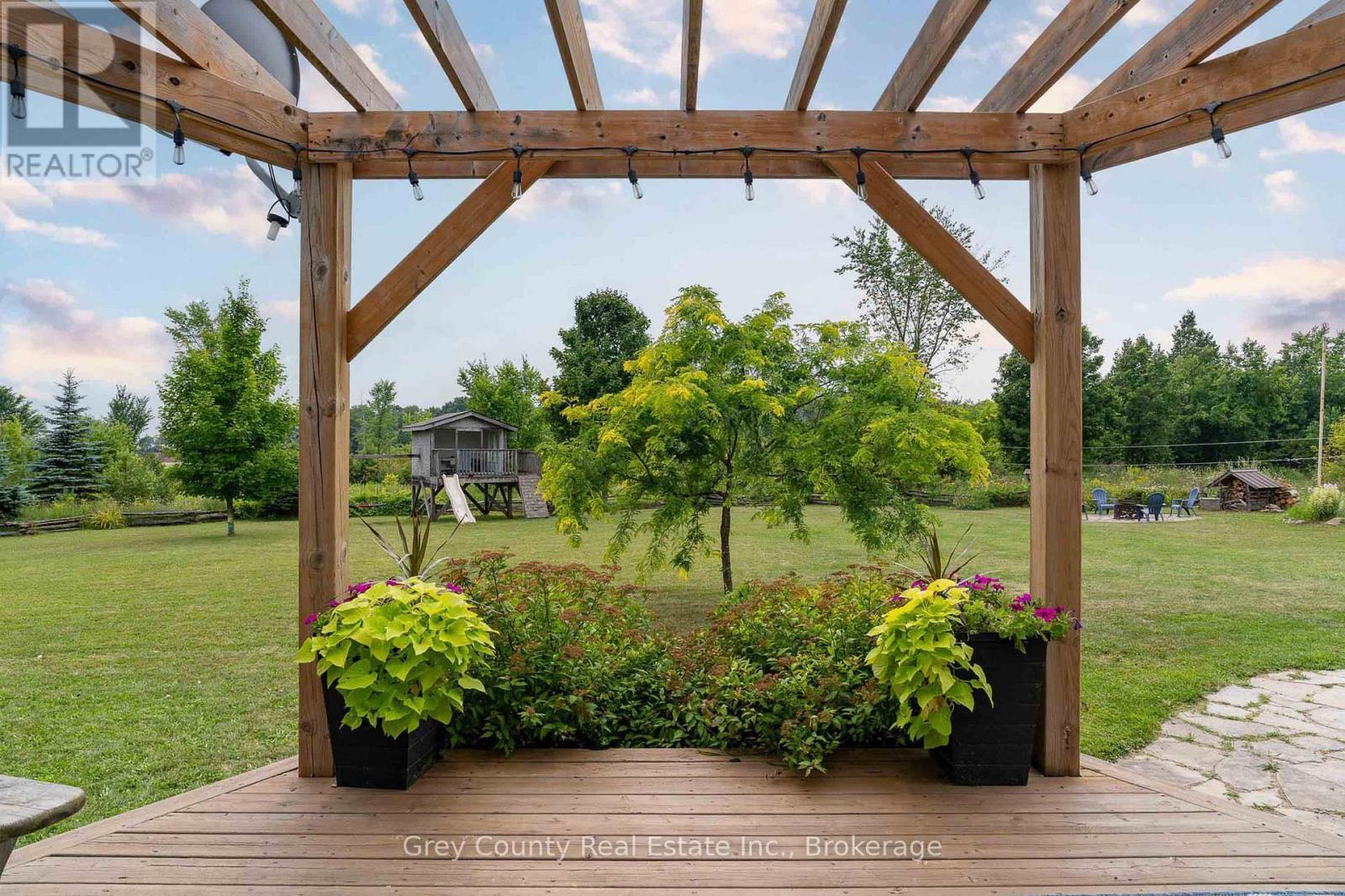 135260 9Th Line, Grey Highlands, ON - Outdoor With Deck Patio Veranda