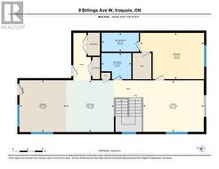 Main level floor plan -