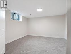 bedroom in basement -