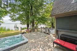 Deck Overlooking The Water -