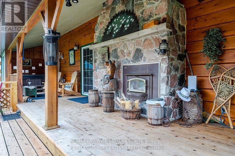 3404 Base Line, Otonabee-South Monaghan, ON - With Deck Patio Veranda With Exterior