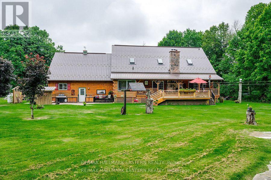 3404 Base Line, Otonabee-South Monaghan, ON - Outdoor With Deck Patio Veranda