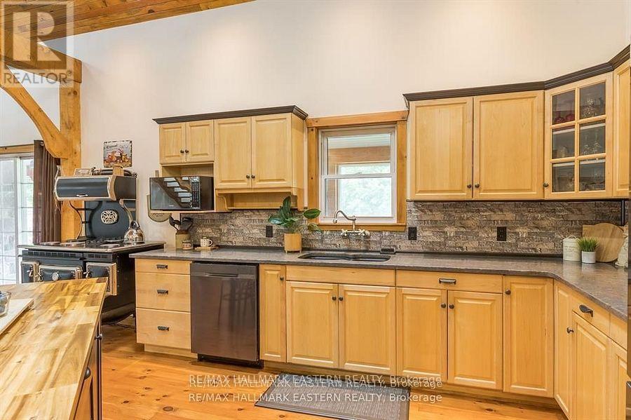 3404 Base Line, Otonabee-South Monaghan, ON - Indoor Photo Showing Kitchen