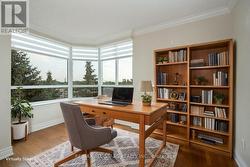 Virtually staged office -