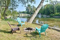 Fire pit by the Rivers Edge -