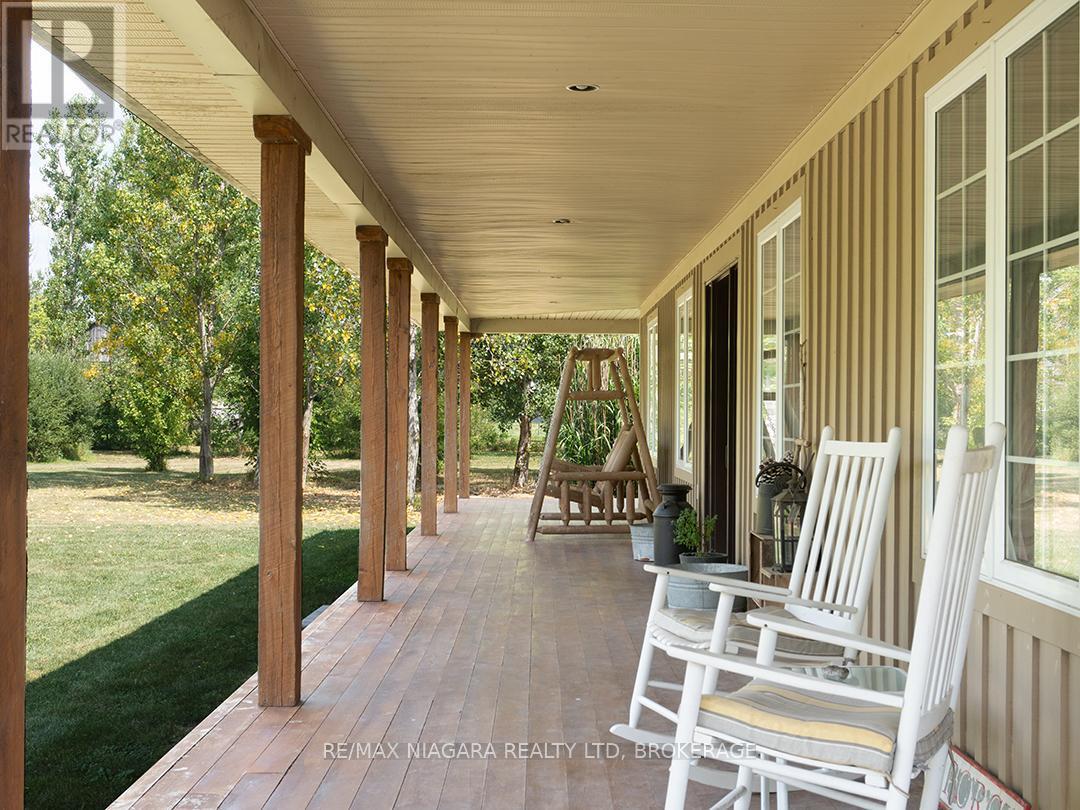 3481 Troup Road, Port Colborne (Bethel), ON - Outdoor With Deck Patio Veranda With Exterior