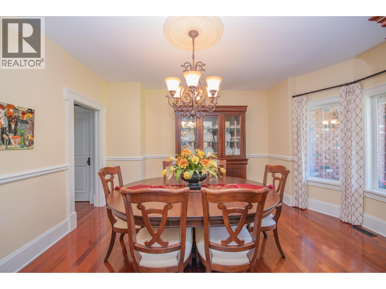 Formal dining room - 8163 Old Kamloops Road, Vernon, BC - Indoor Photo Showing Dining Room