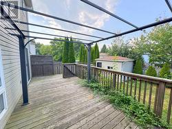 Walk-out Deck from Dining Room -
