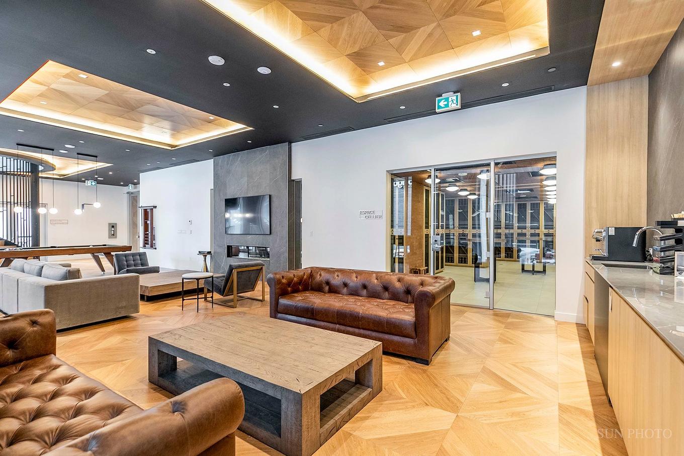 Salle de conférence - 1011-1020 Rue De La Montagne, Montréal (Ville-Marie), QC - Indoor Photo Showing Living Room