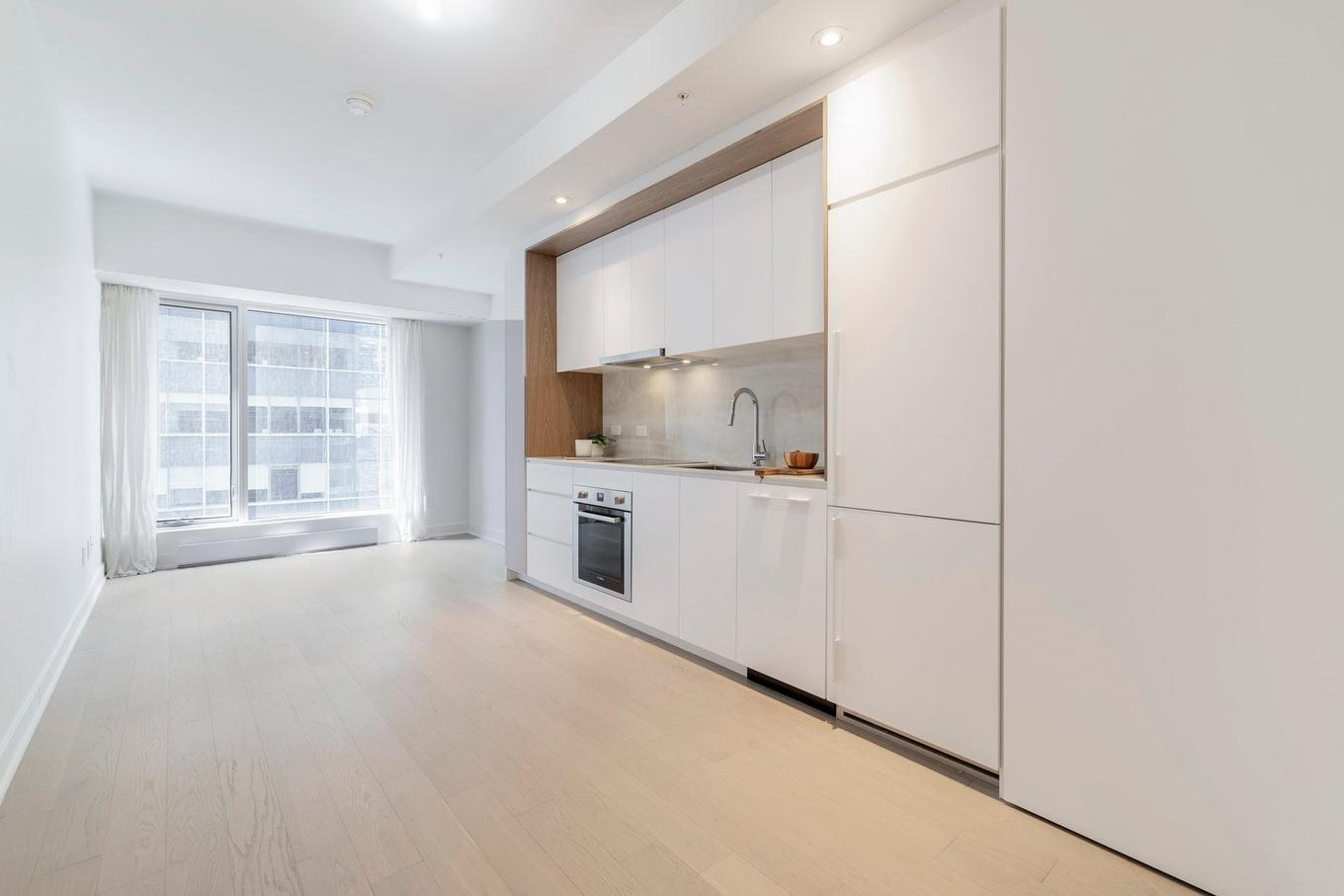 Salon - 1011-1020 Rue De La Montagne, Montréal (Ville-Marie), QC - Indoor Photo Showing Kitchen