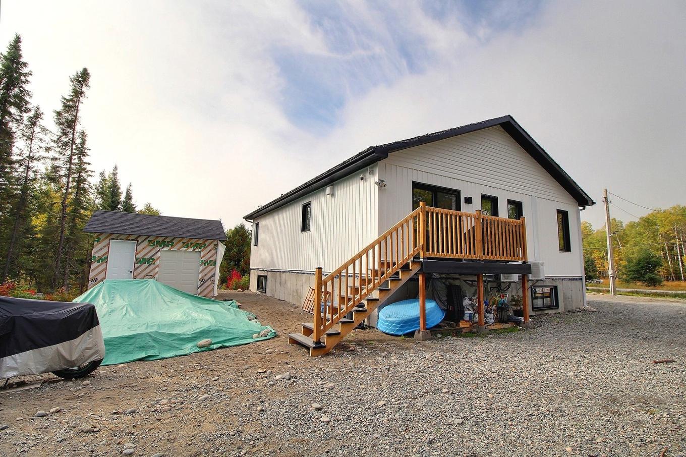 Back facade - 518 Route Des Campagnards, Val-D'Or, QC - Outdoor With Exterior