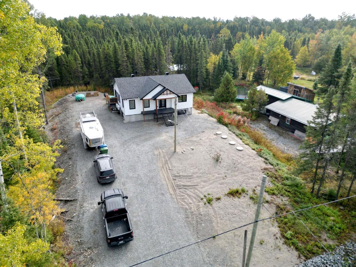 Aerial photo - 518 Route Des Campagnards, Val-D'Or, QC - Outdoor With View