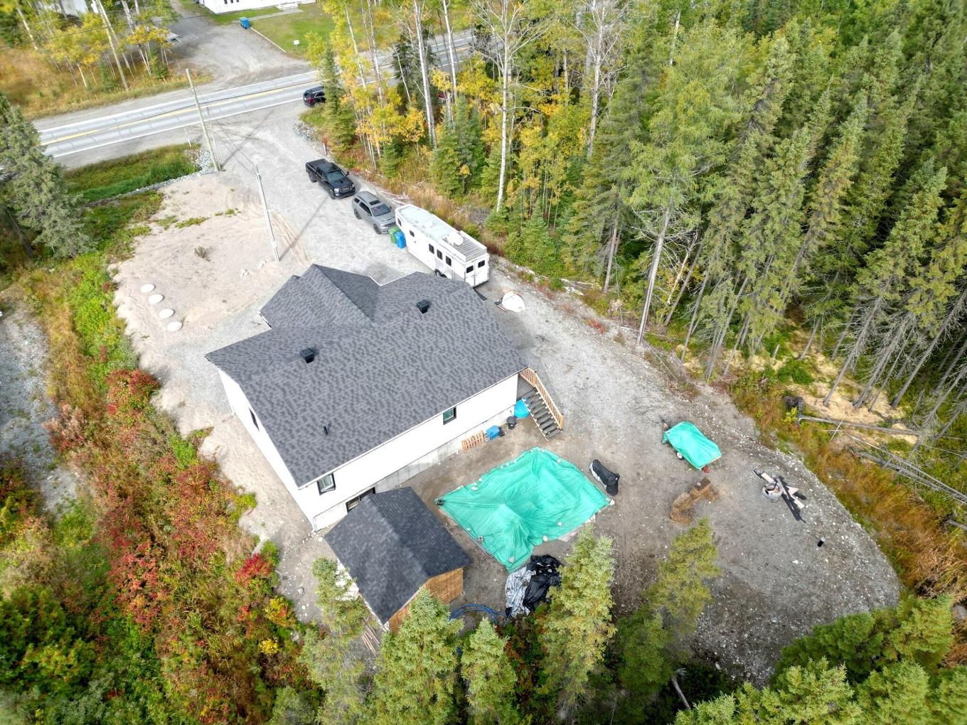 Aerial photo - 518 Route Des Campagnards, Val-D'Or, QC - Outdoor With View