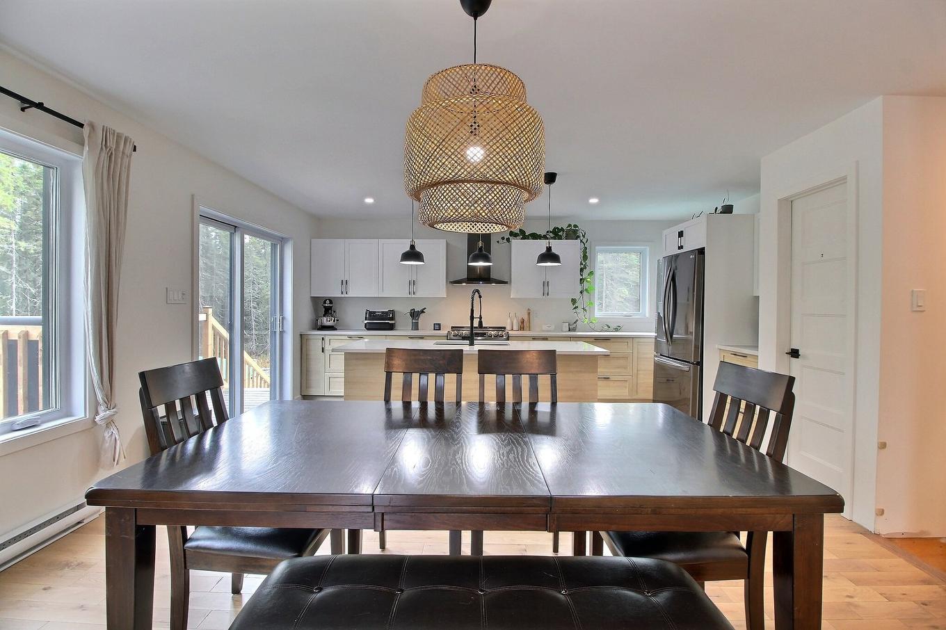 Overall view - 518 Route Des Campagnards, Val-D'Or, QC - Indoor Photo Showing Dining Room