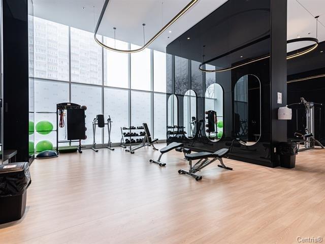 Other - 1905-2320 Rue Tupper, Montréal (Ville-Marie), QC - Indoor Photo Showing Gym Room