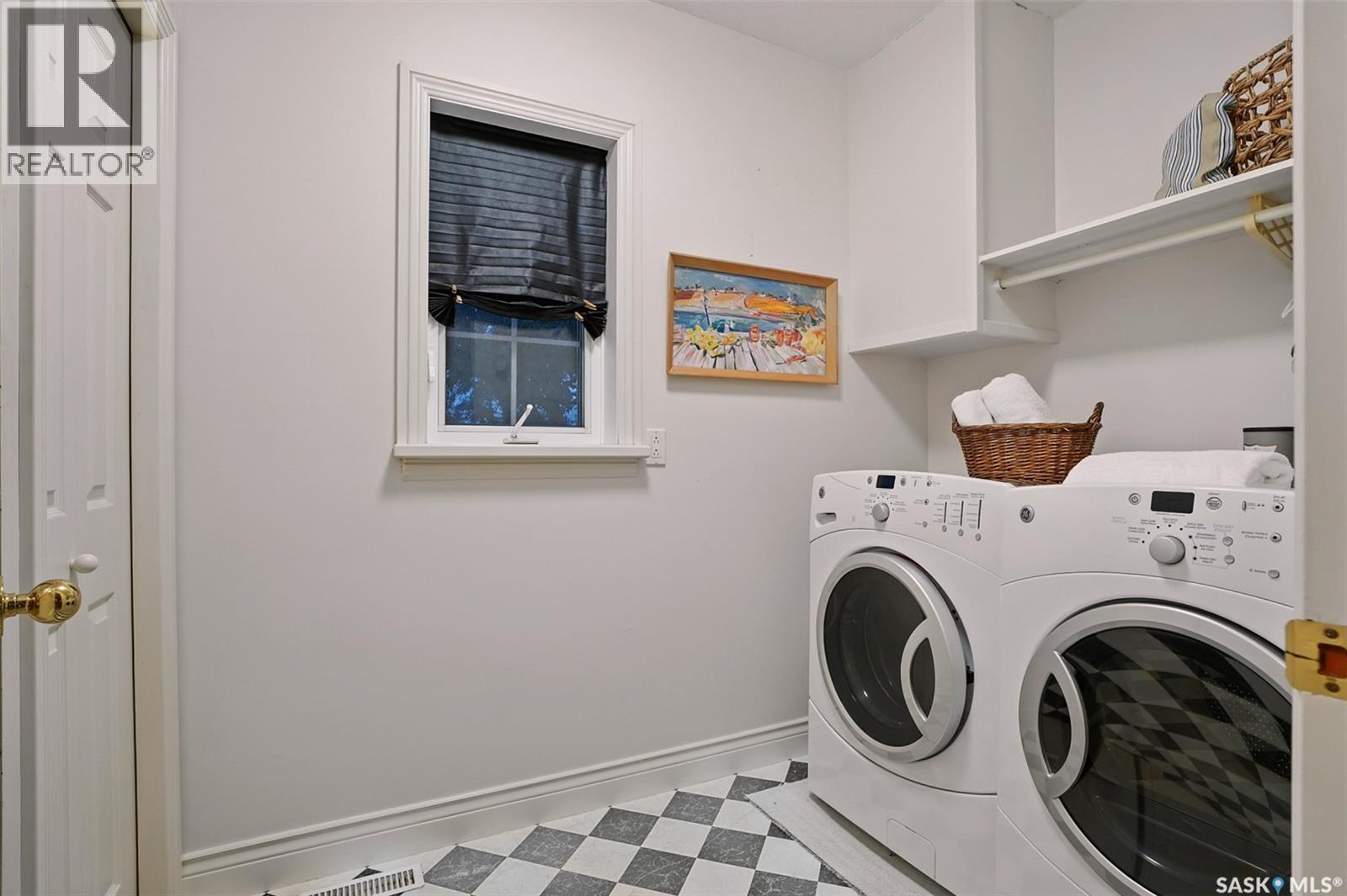 Mackenzie Dyck Acreage, Laird Rm No. 404, SK - Indoor Photo Showing Laundry Room