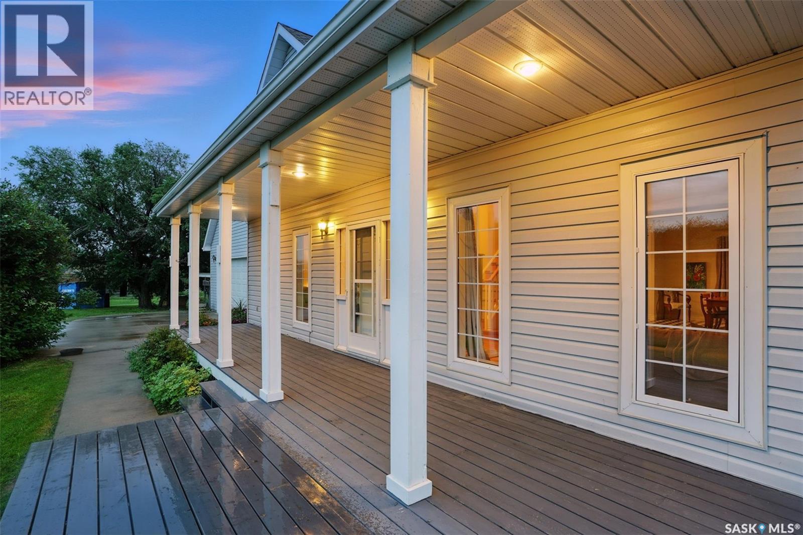 Mackenzie Dyck Acreage, Laird Rm No. 404, SK - Outdoor With Deck Patio Veranda With Exterior