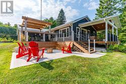 Poured Concrete Patio/Firepit -