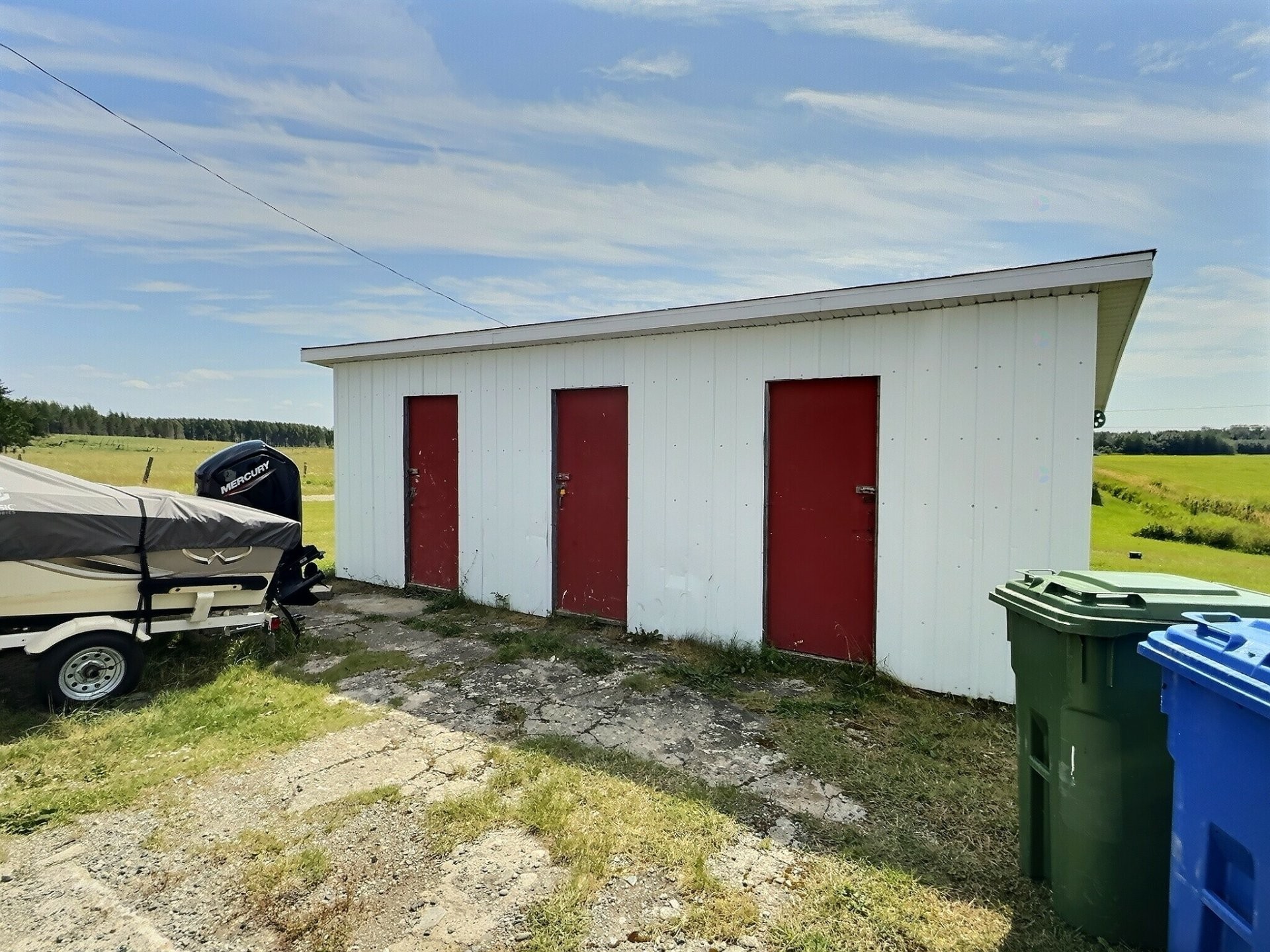 Remise - 582 2E-Et-3E Rang De Colombourg, Macamic, QC - Outdoor With View