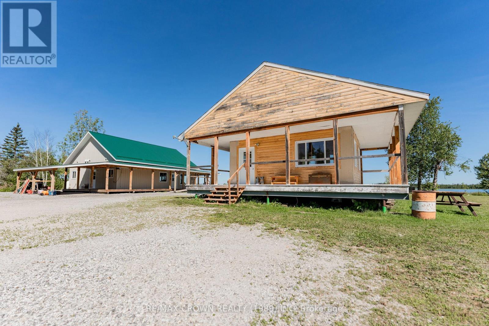 24 Shallow Lake Road W, Mattice-Val Cote, ON - Outdoor With Deck Patio Veranda