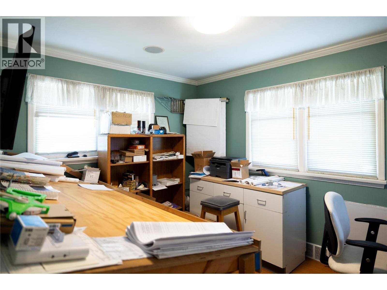 3703 28A Street, Vernon, BC - Indoor Photo Showing Office