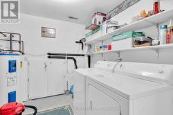 laundry lower level -