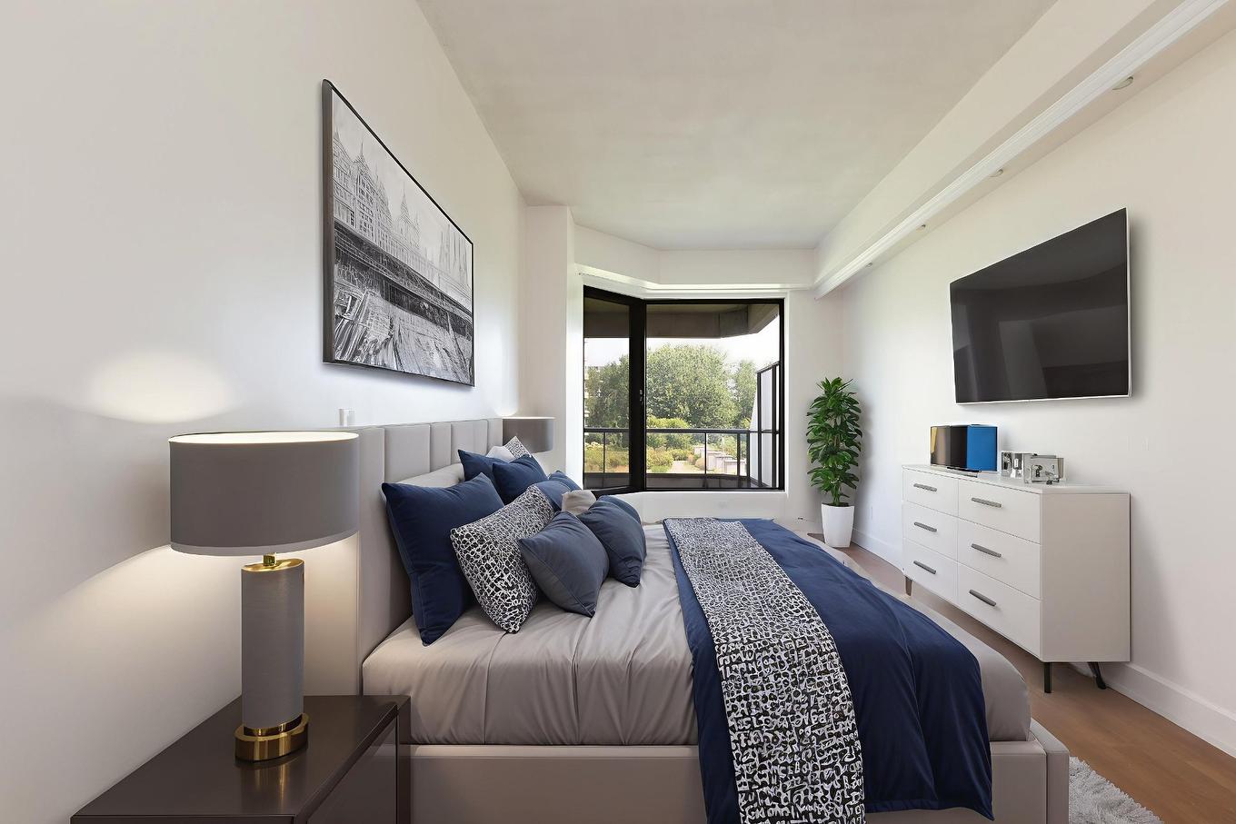 Chambre à coucher - 205-200 Av. Des Sommets, Montréal (Verdun/Île-Des-Soeurs), QC - Indoor Photo Showing Bedroom