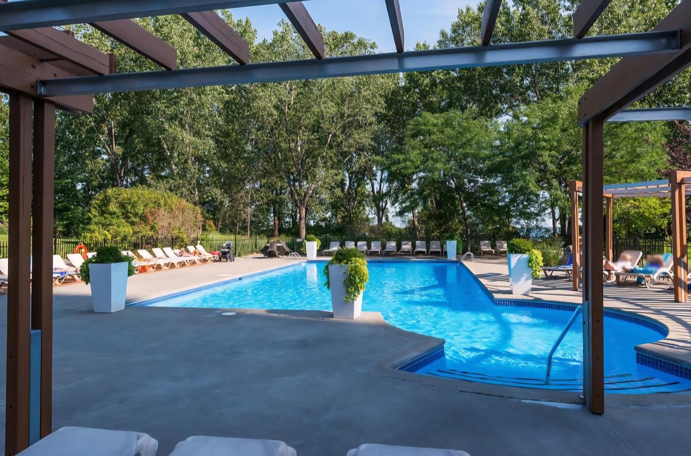 Piscine - 205-200 Av. Des Sommets, Montréal (Verdun/Île-Des-Soeurs), QC - Outdoor With In Ground Pool