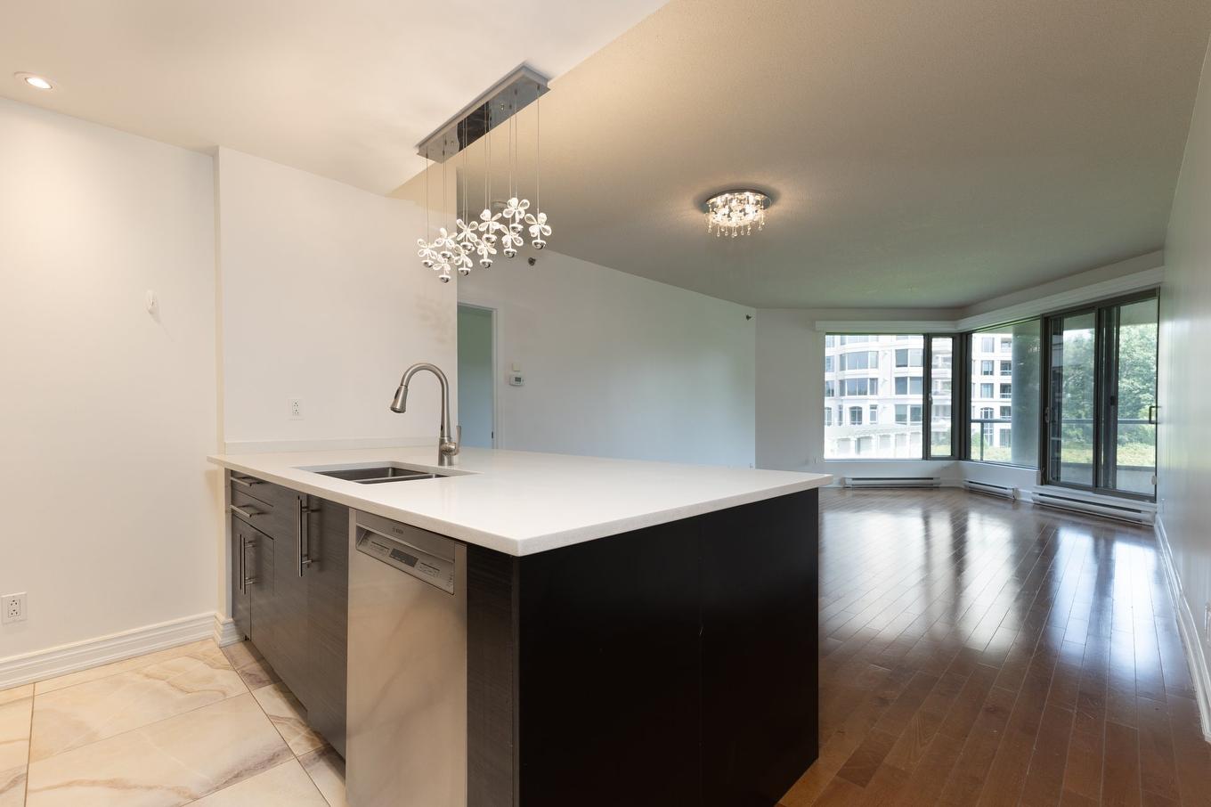 Vue - 205-200 Av. Des Sommets, Montréal (Verdun/Île-Des-Soeurs), QC - Indoor Photo Showing Kitchen With Double Sink