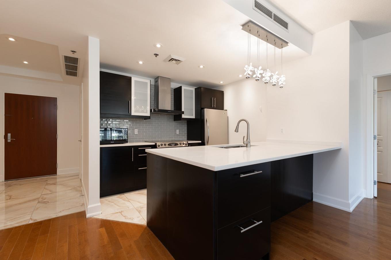 Cuisine - 205-200 Av. Des Sommets, Montréal (Verdun/Île-Des-Soeurs), QC - Indoor Photo Showing Kitchen With Upgraded Kitchen