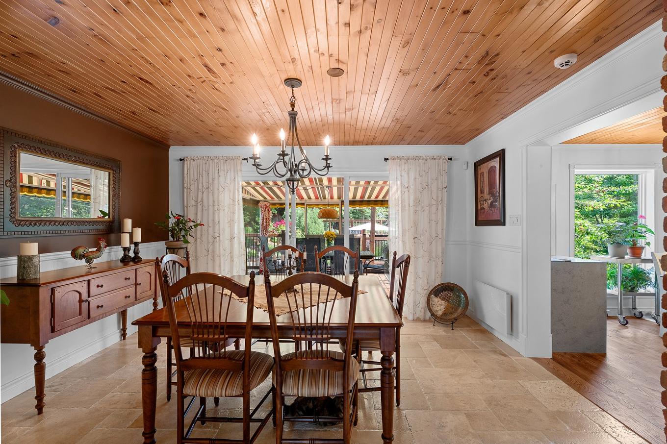 Dining room - 1566 Rue Monette, Val-David, QC - Indoor Photo Showing Dining Room