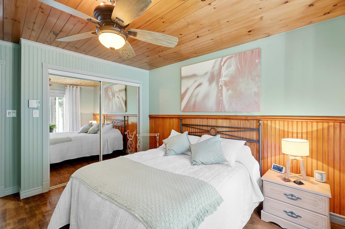 Bedroom - 1566 Rue Monette, Val-David, QC - Indoor Photo Showing Bedroom